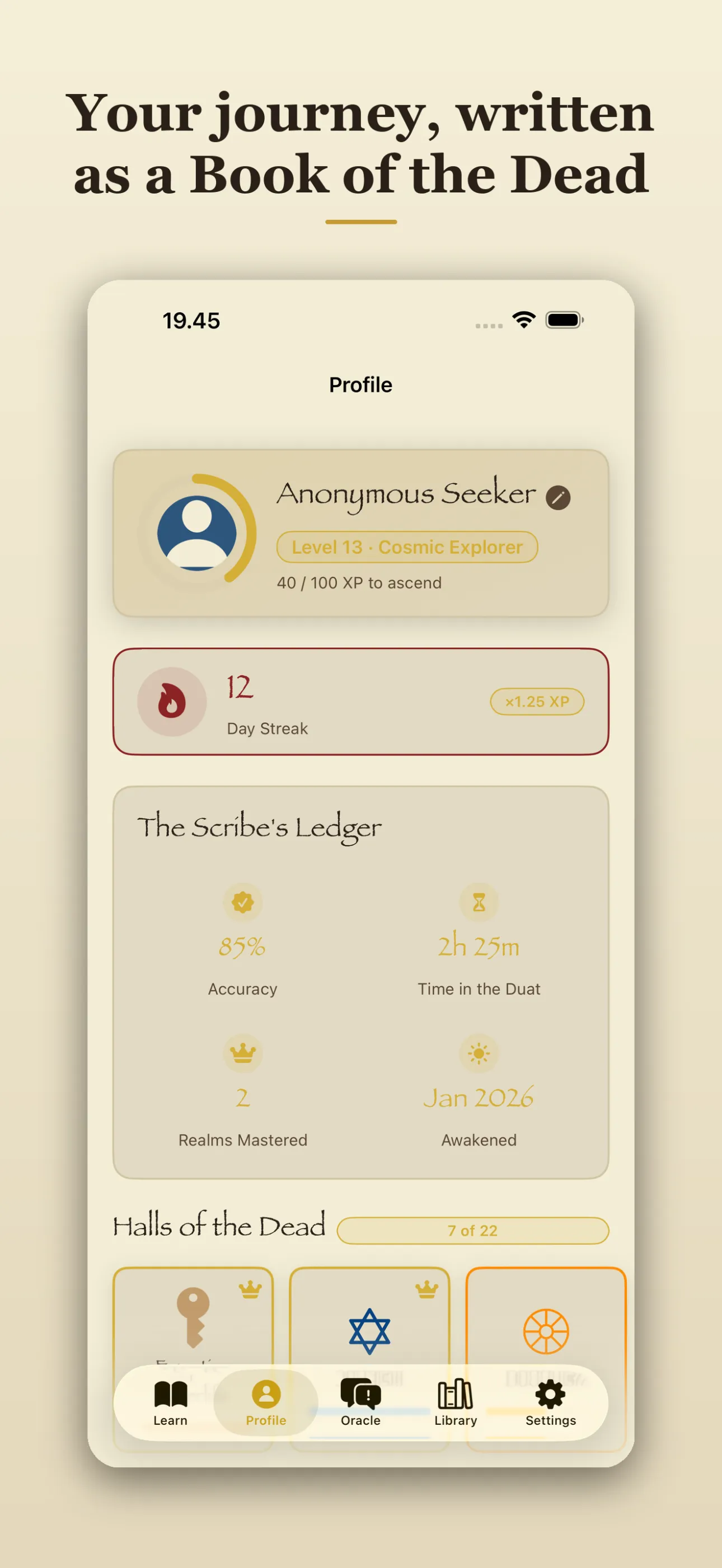 App of the Dead on iPhone