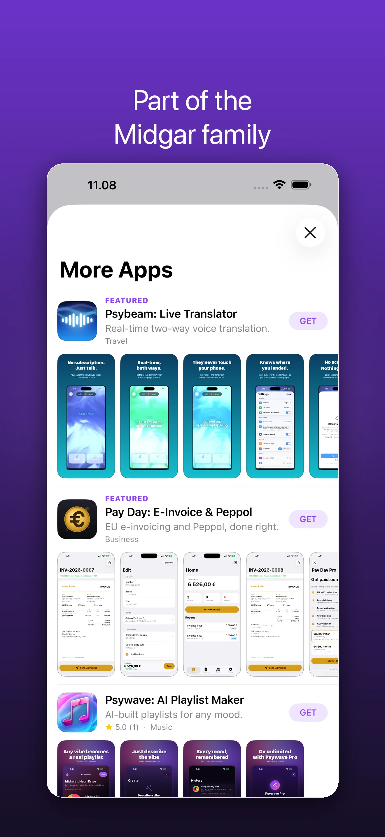 Embr — Your Following tab, once you sign in