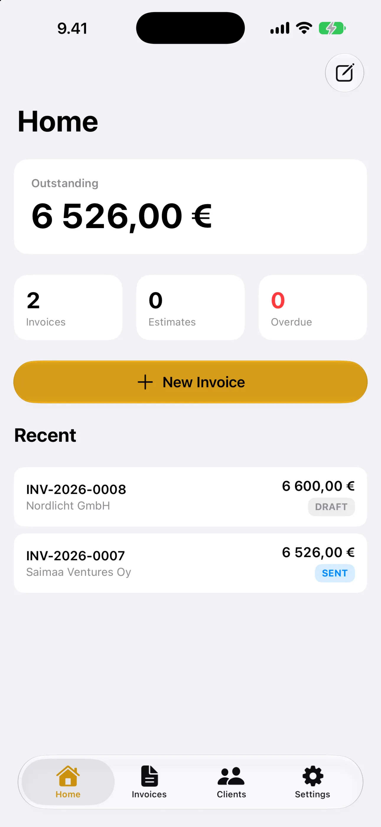 Pay Day — Track invoice and payment status