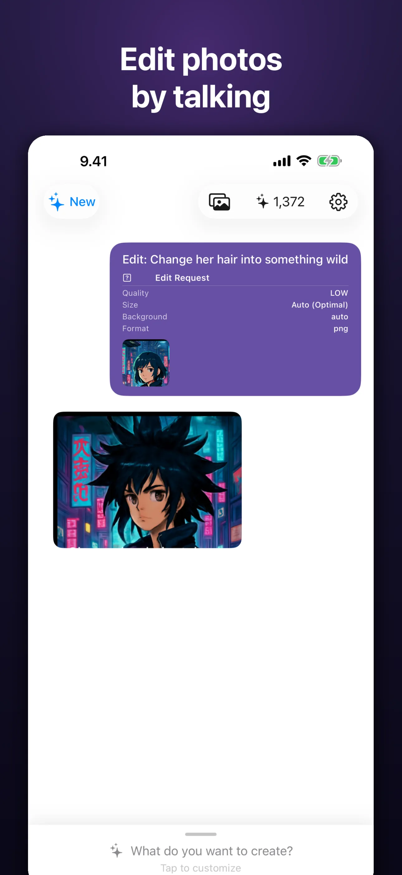 PixiePocket — Edit a photo by talking