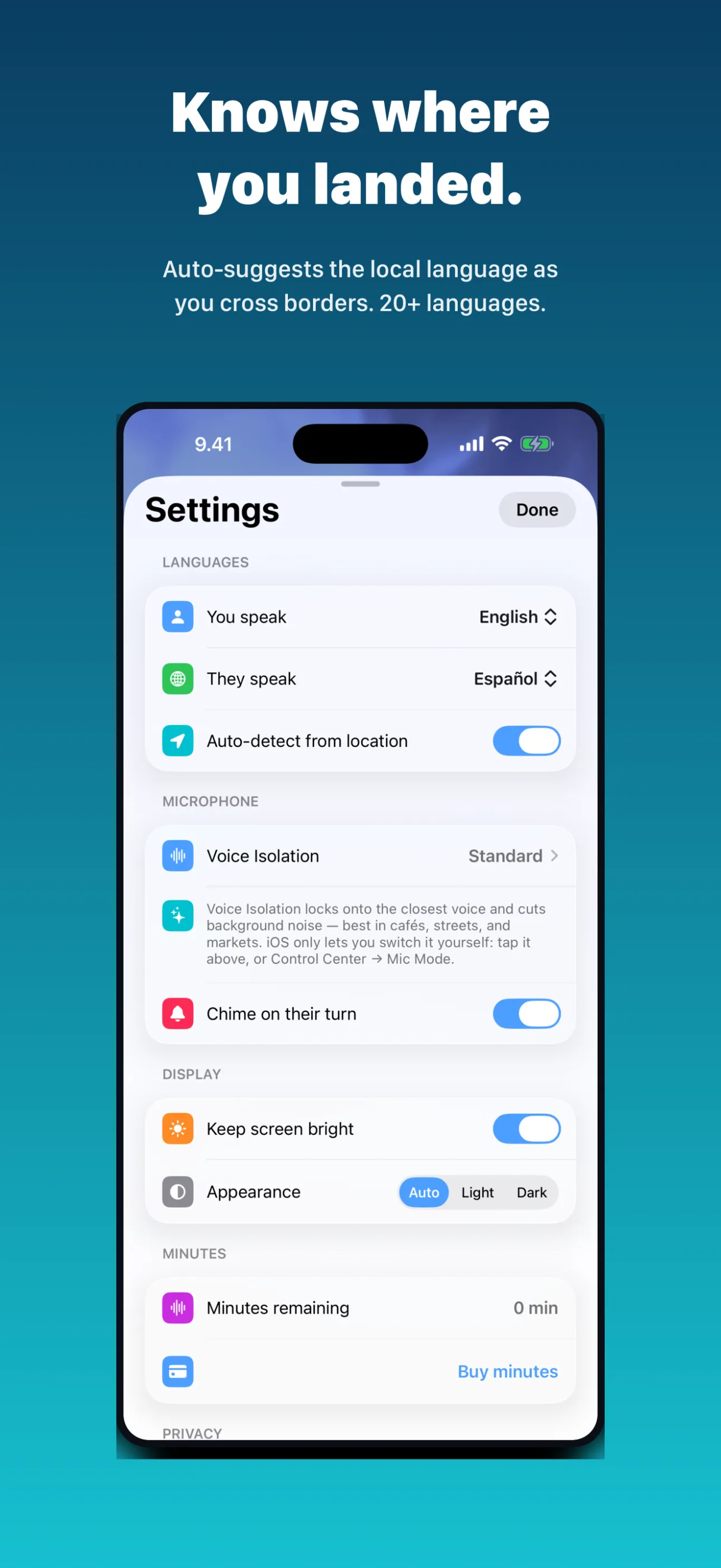 Psybeam — 20+ languages, both ways